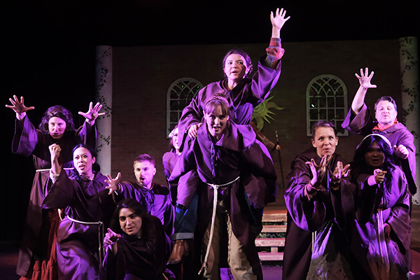 Emma Parrott performing in the Coronado Playhouse production of Pippin