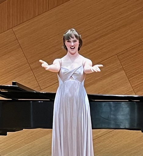 Emma Parrott, soprano, San Diego, California